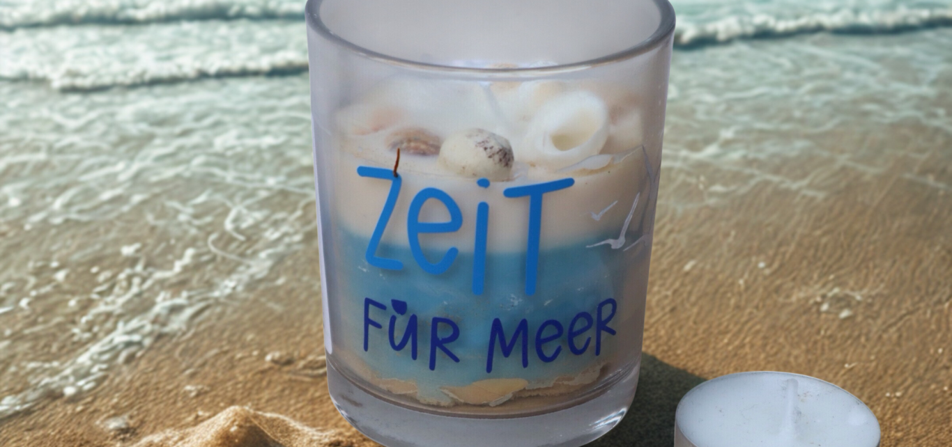 Kerze im Glas